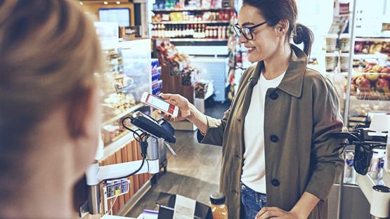 Dankort payment in store